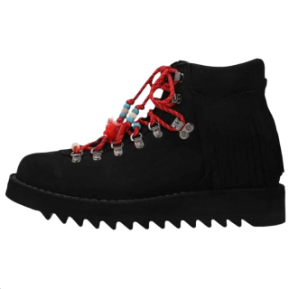 Alanui Dicolor x Alanui Calfskin Ankle Boots Men's Black