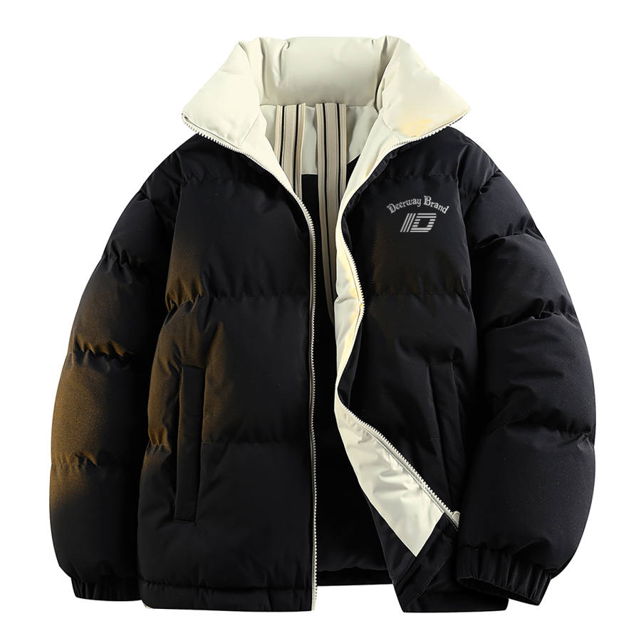 DEERWAY DEERWAY Puffer Jackets Unisex Stand Collar Thickened