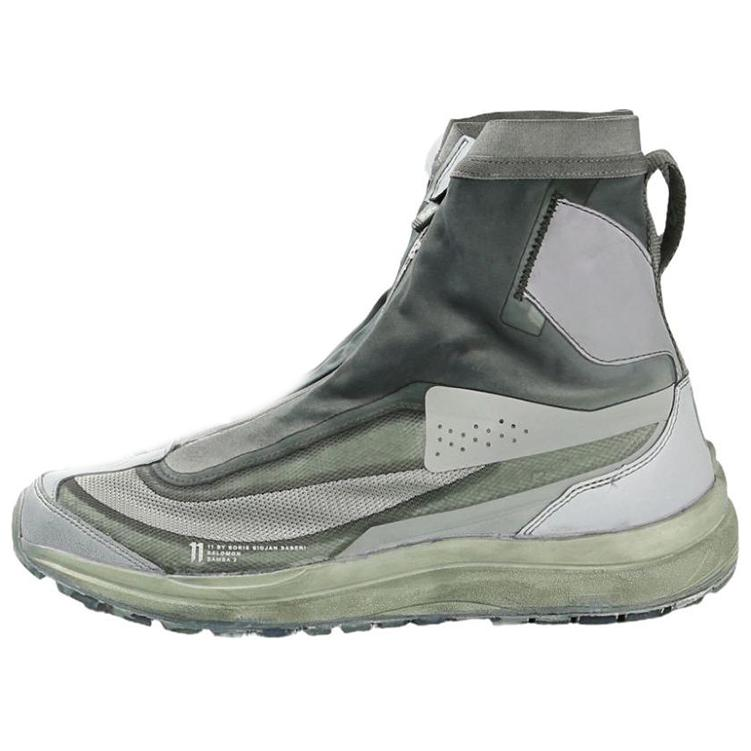 BORIS BIDJAN SABERI Bamba Polyester High top Casual Shoes Men's Green