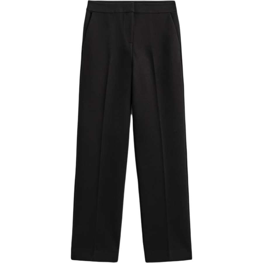 COS Casual Pants Women's Black Moderate Straight Fit Pants