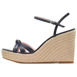 Kate Spade Tessa One Strap Sandals 10cm Women's Black