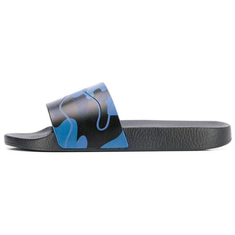 Valentino Valentino Rubber Slider 'Blue Camo'