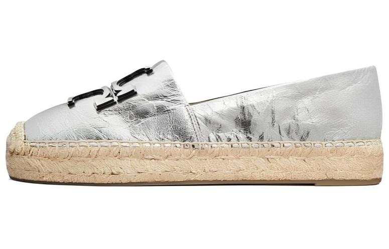 TORY BURCH TORY BURCH Ines Espadrilles Women's Silver