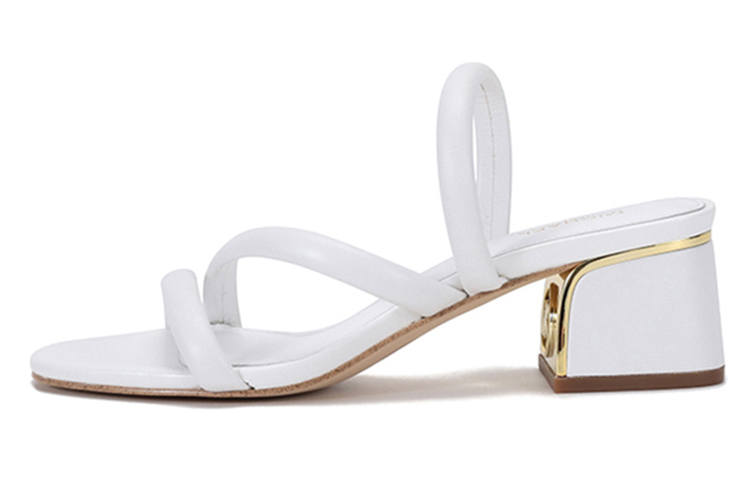 MICHAEL KORS Slide Slippers Women's Optical White