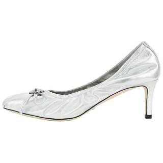 STELLA LUNA Sheepskin High Heels 4.5cm Women's Silver
