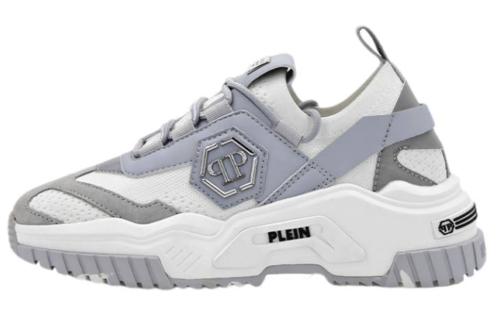 PHILIPP PLEIN PHILIPP PLEIN Chunky Sneakers Unisex Low Top Gray