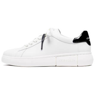 Kate Spade Leather Low top Skateboard Shoes Women's White