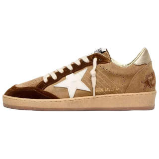 Golden Goose Ball Star Low top Skateboard Shoes Women's Tobacco