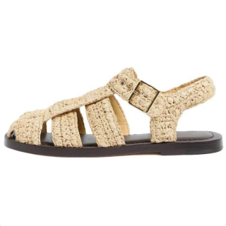 Loeffler Randall Sawyer Roman Sandals Women's Yellow