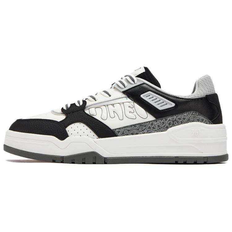 361° Cloud Course 3.0 Abrasion Resistant Cushioning Slip Resistant Low top Skateboard Shoes Men's White Black
