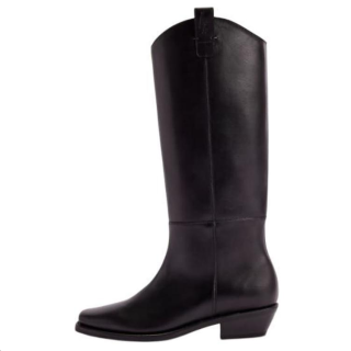 R.M.WILLIAMS Lenno Leather Knee high Boots Women's Black
