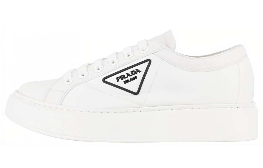 PRADA PRADA Low top Skateboard Shoes Men's White