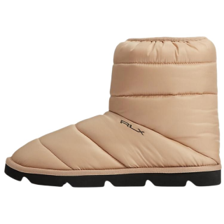 Ralph Lauren Collection Short Snow Boots Women's Brown