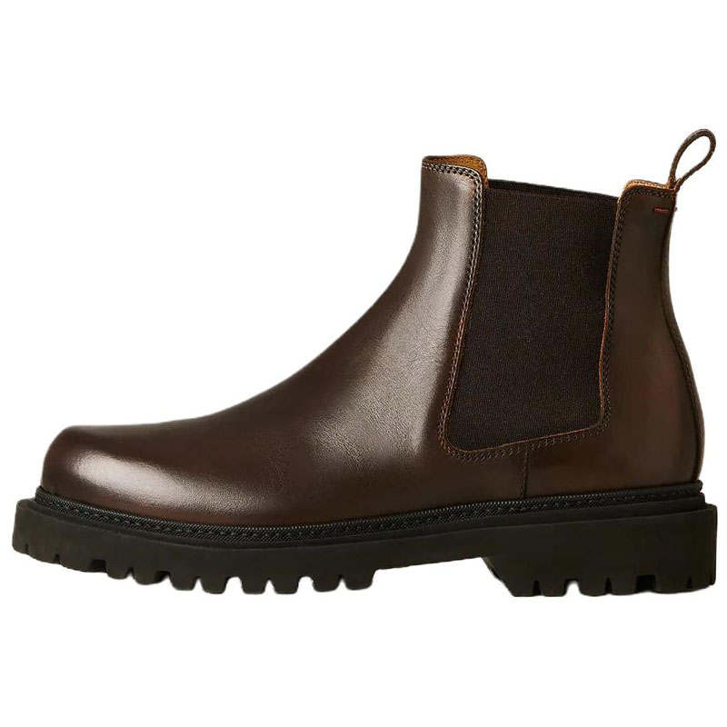 KITON Ankle Length Chelsea Boots Men's Brown