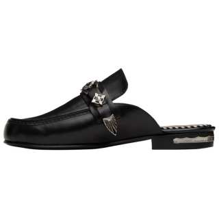 TOGA VIRILIS No Special Function Closed Toe Slippers Women's Black
