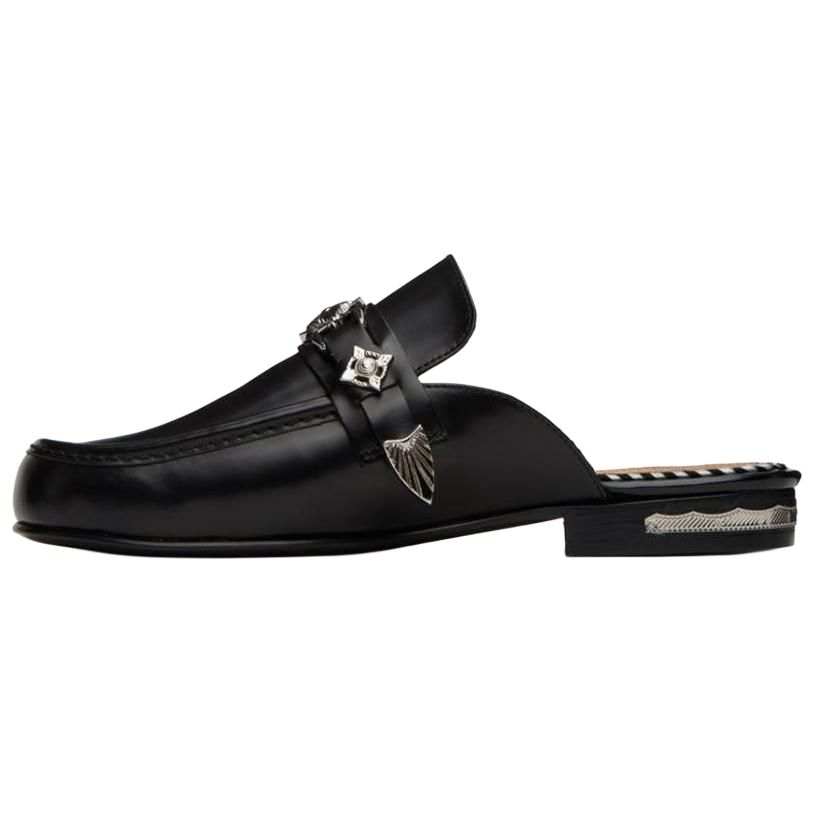 TOGA VIRILIS No Special Function Closed Toe Slippers Women's Black