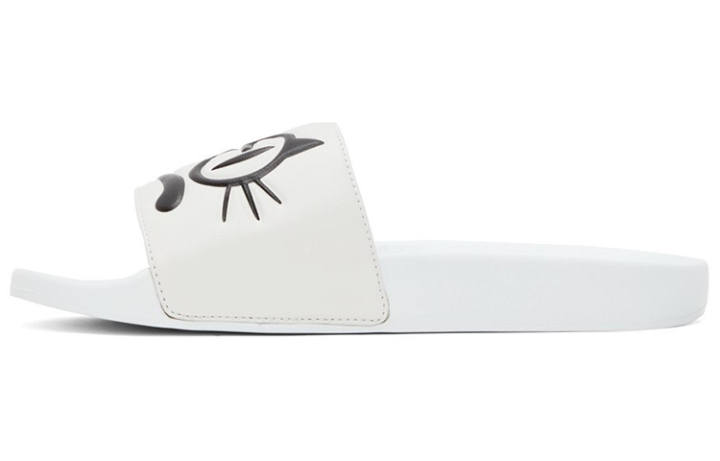 GUCCI GUCCI Women's Slide 'Cartoon Print White' Women's