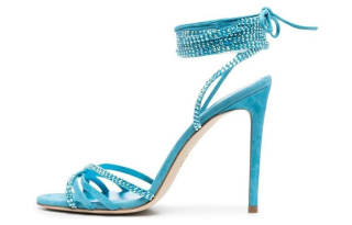 Paris Texas Holly Nicole 105mm Lace Up Sandals