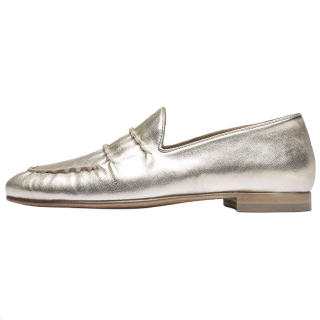 Officine Creative Oliver 101 Top Grain Cow Leather Casual Shoes Women's Platinum