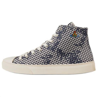 Vivienne Westwood High top Canvas Shoes Men's Black