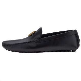 Roberto Cavalli Gommino Loafers Men's Black