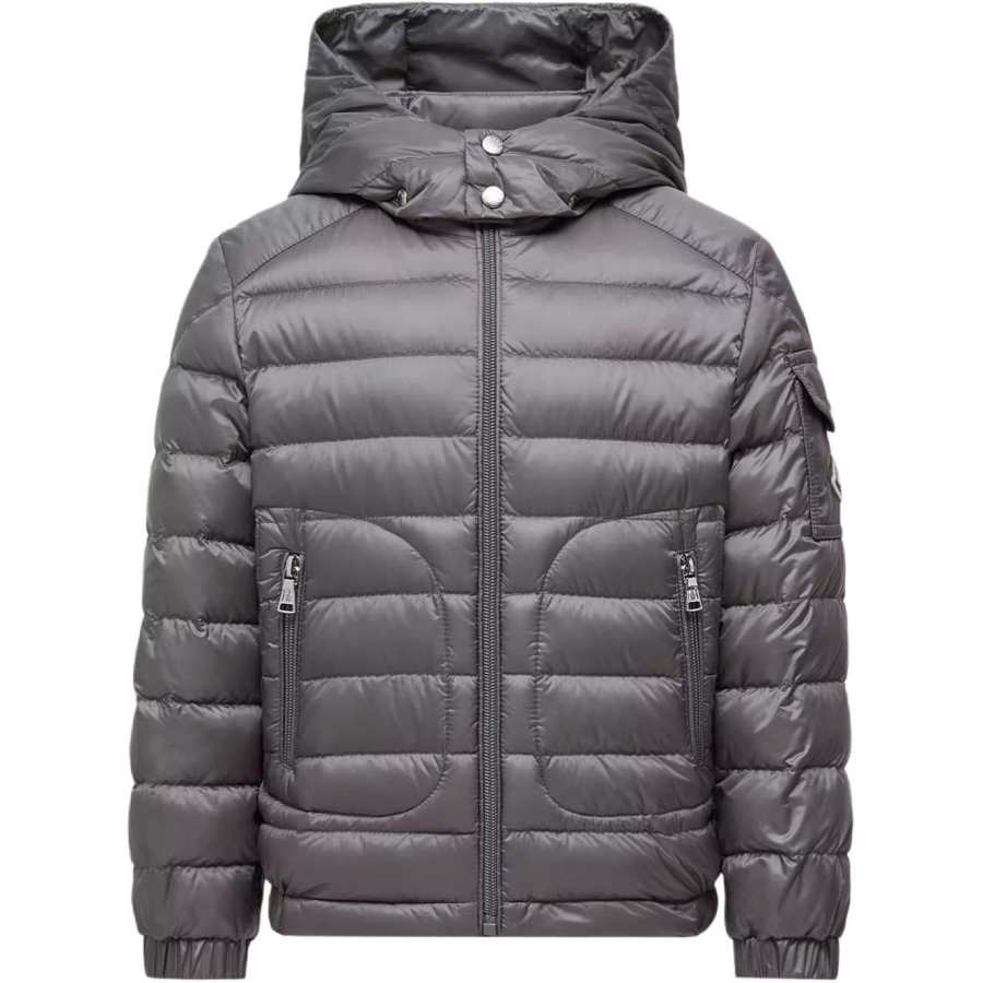 Moncler SS26 Lauros Hooded Down Jacket Kids'