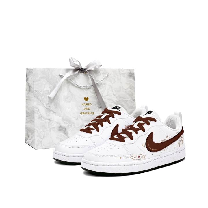 Nike Nike Court Borough Love Confession Graffiti, Romantic Gesture Abrasion Resistant Waterproof