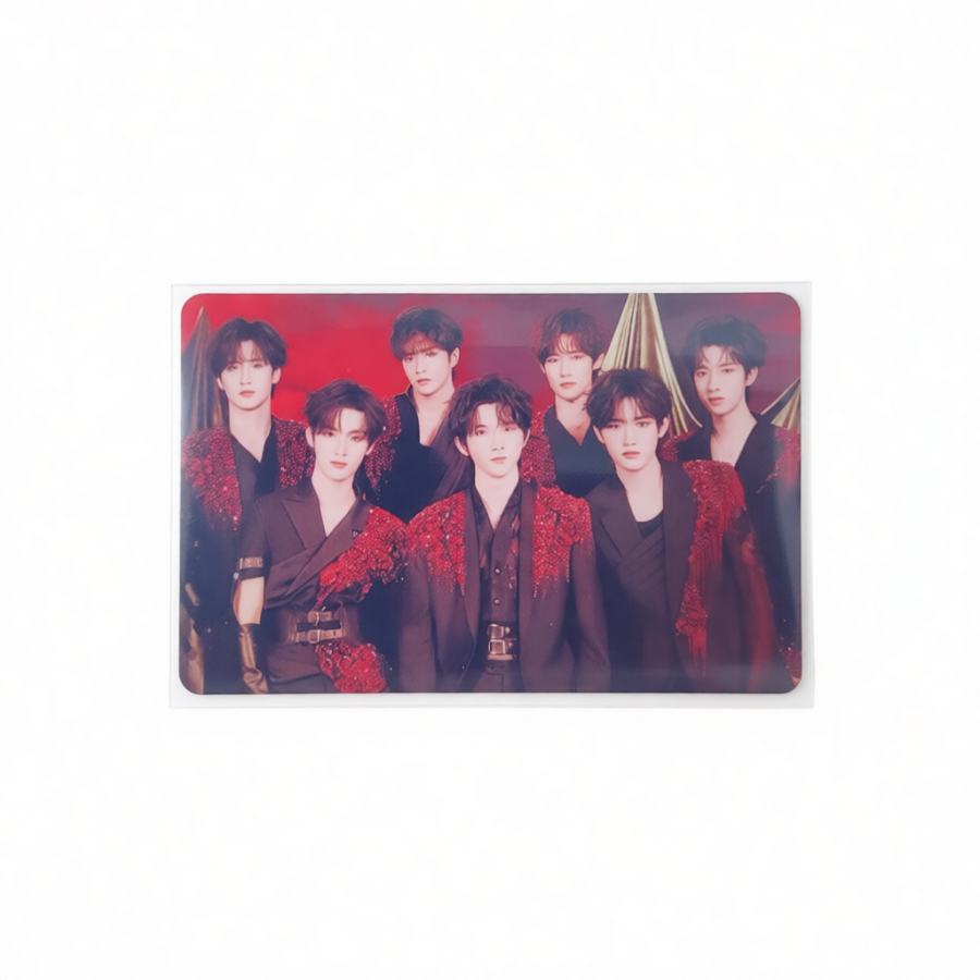 TF ENTERTAINMENT Time Youth Group, Champion Commemoration Photo Collection Celebrity Cards 1 Pc