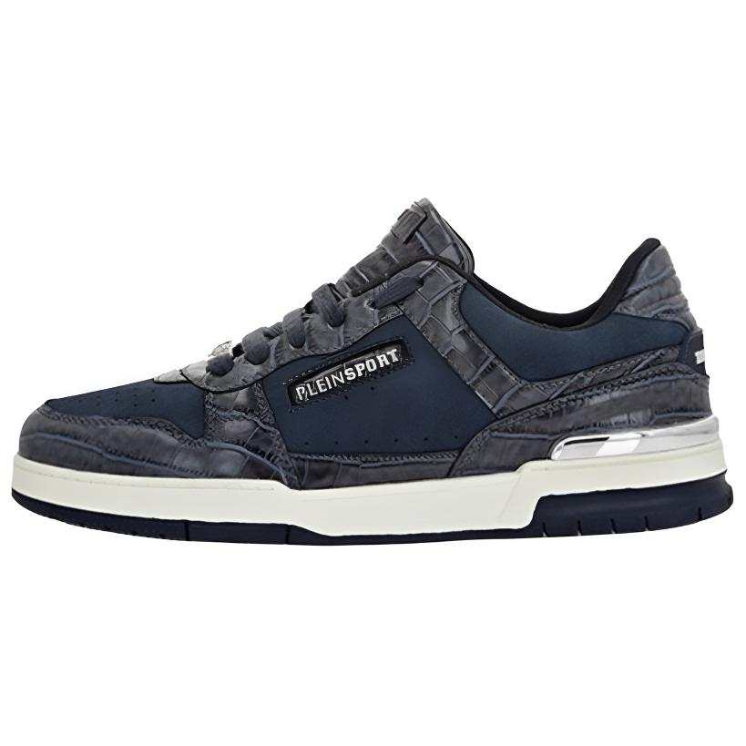 PLEIN SPORT Viper Luxe Low top Skateboard Shoes Unisex Blue