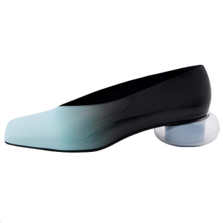 SHANG XIA Cow Leather Women's Casual Shoes Women's Ice Blue