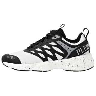 PLEIN SPORT Venom Striker GEN.X.05 Cushioning Low top Casual Shoes Unisex White Black