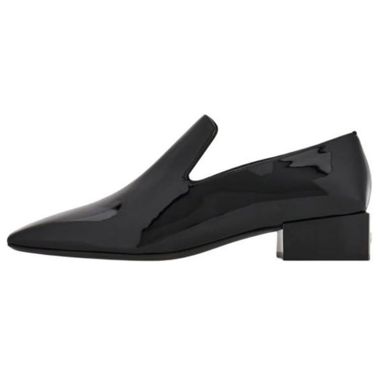 FERRAGAMO Chunky Heel High Heels 3cm Women's Black