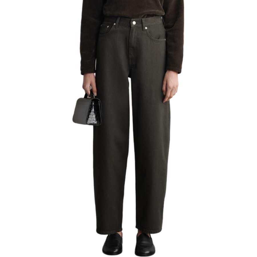 COS Jeans Women's Khaki Brown Moderate Other