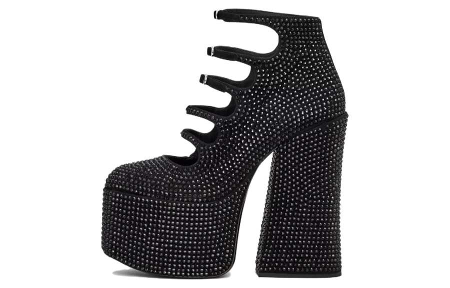 MARC JACOBS MARC JACOBS The Rhinestone Kiki 160mm Ankle Boots