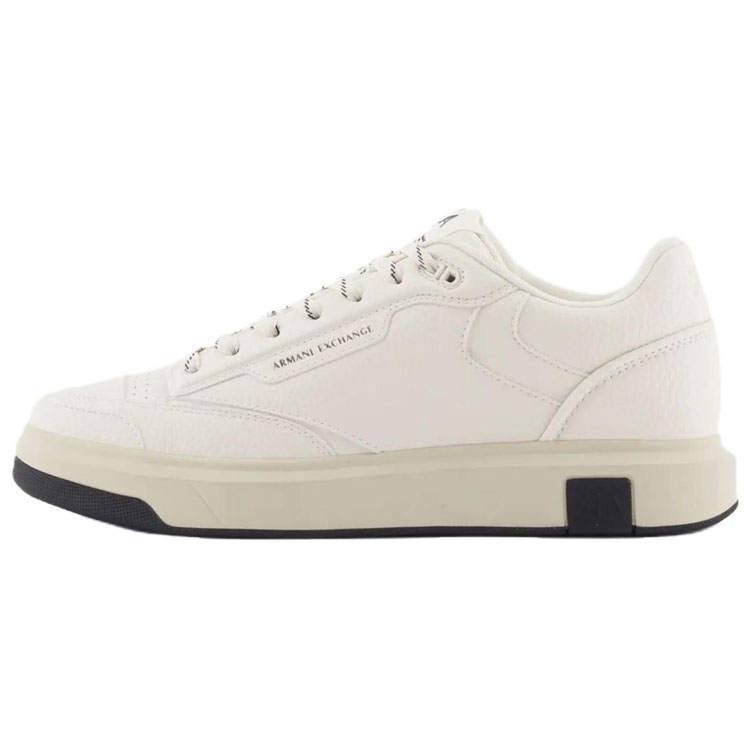 ARMANI EXCHANGE ARMANI EXCHANGEAE Low top Skateboard Shoes 3.4cm Men's Ecru