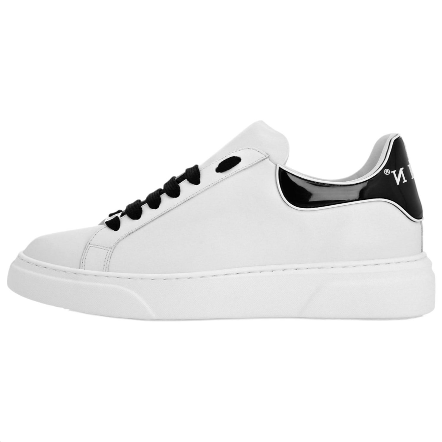 PHILIPP PLEIN PHILIPP PLEIN Leather Low top Casual Shoes Unisex White