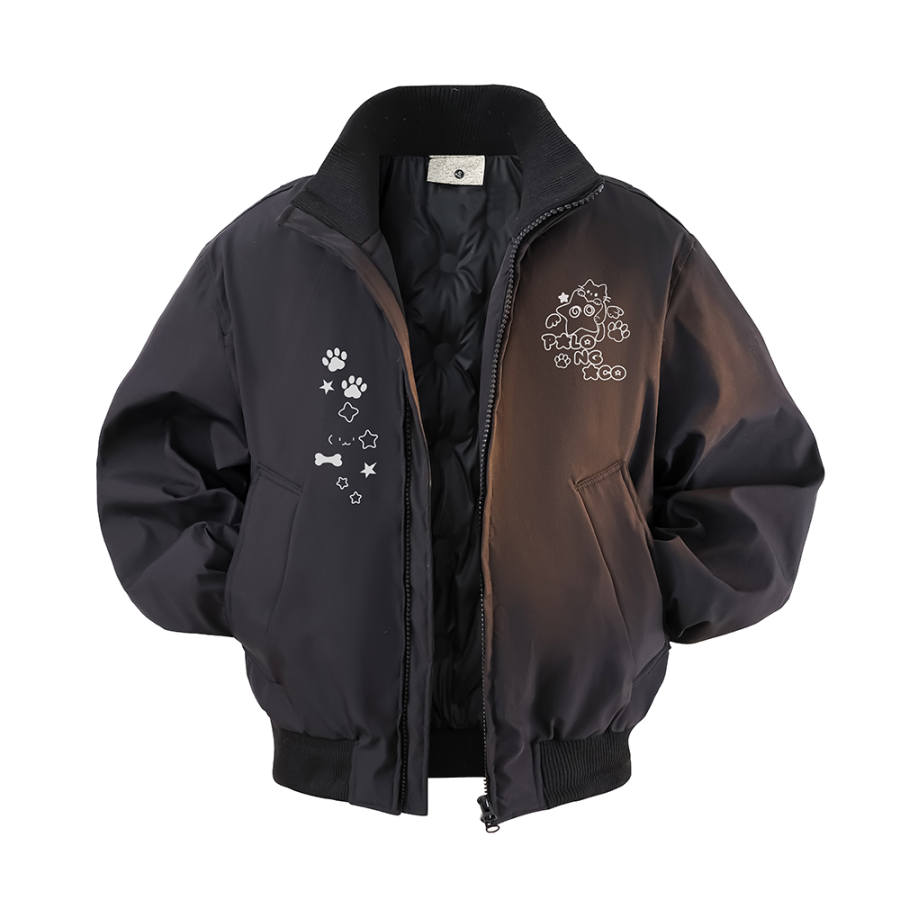 PAL ONGACO Down Jackets Unisex Stand Collar Moderate