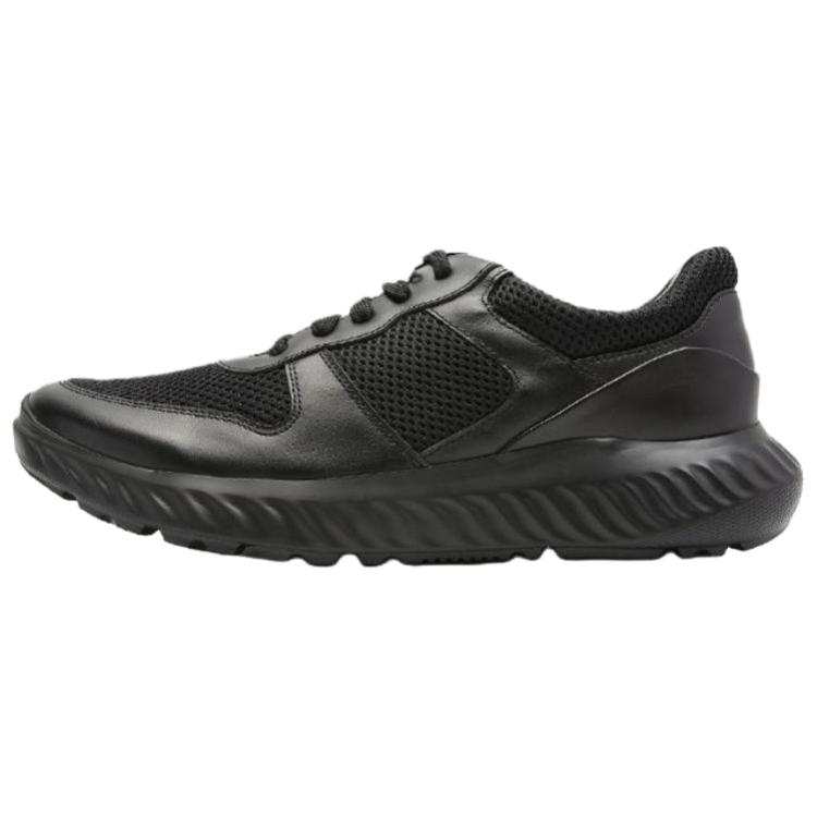S.T.Dupont S. T.DUPONT Cow Leather Low top Casual Shoes Men's Black