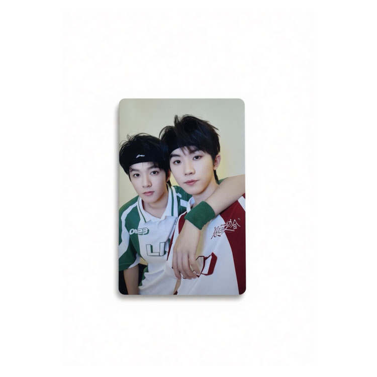 TF ENTERTAINMENT Time Youth Team, Ma Jiaqi, Liu Yaowen TF Family Macau Sports Card Duo Photocards 1 Pc, Unbound