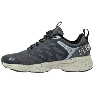 PLEIN SPORT Cushioning Low top Casual Shoes Unisex Dark Gray