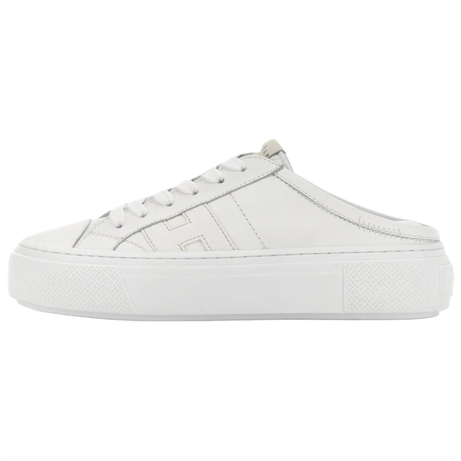 HOGAN Closed Toe Slippers 5.6cm Women's White