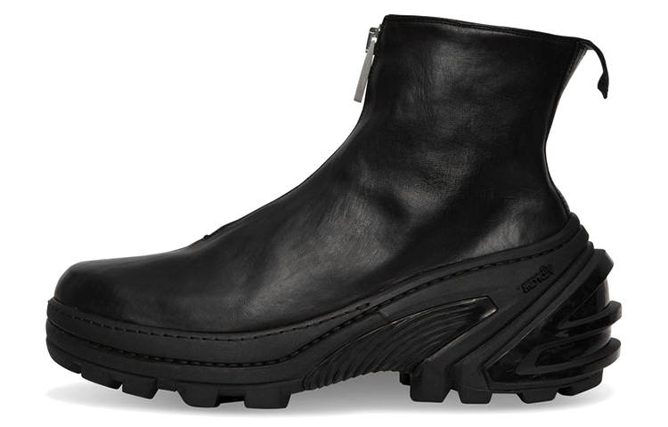 1017 ALYX 9SM Leather Ankle Boots Men's Black