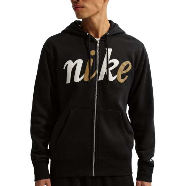 Nike Nike Sweatshirts Men's Black Hooded Moderate