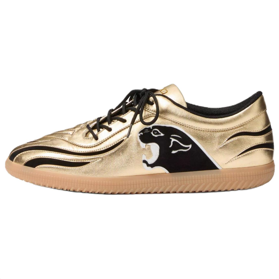 Valentino Garavani Kicky Low top Skateboard Shoes Men's Gold
