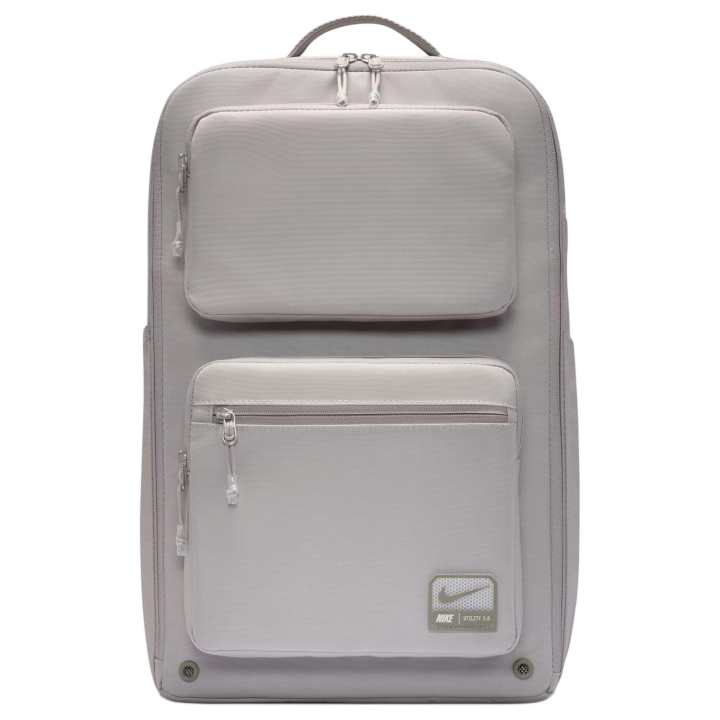 Nike Nike Polyester Backpack Unisex Preppy Gray