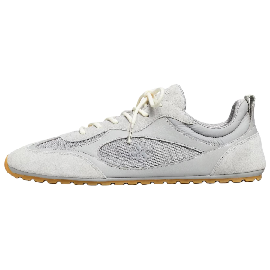 TORY BURCH Leather Low top Casual Shoes Women's Gray