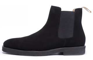 MASCAL Short Chelsea Boots Men's Black