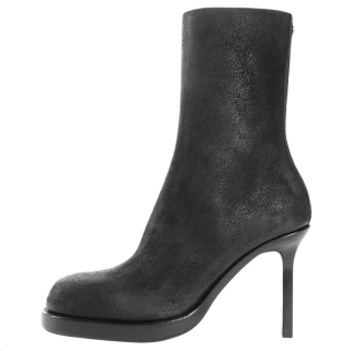 Ann Demeulemeester Nanni Leather Ankle Boots Women's Black