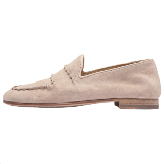 Officine Creative Oliver 101 Top Grain Cow Leather Casual Shoes Women's Taupe