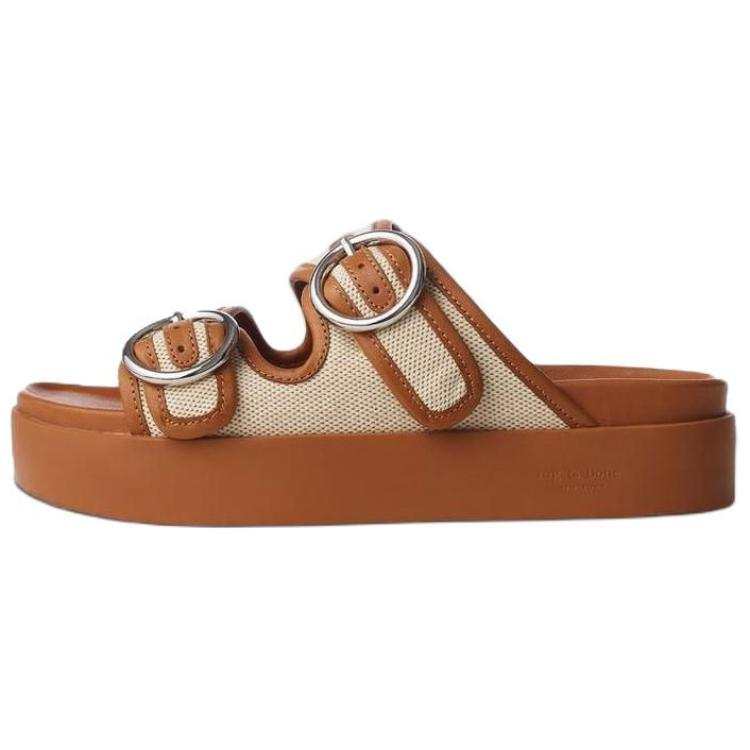 RAG&BONE Slide Slippers 3cm Women's Brown
